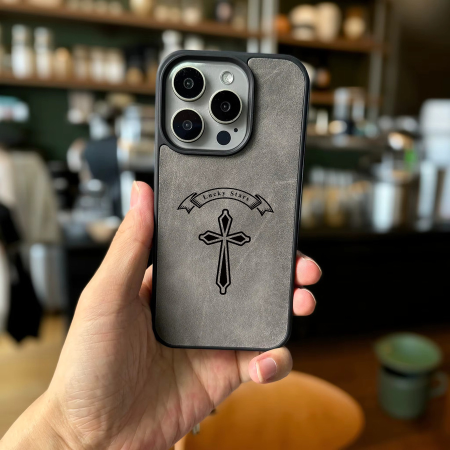 Luxuriöse Wildleder-Handyhülle Lucky Star für Samsung Galaxy S25, S24 und S23 Ultra Plus mit Anti-Drop-Schutz - Bild 3