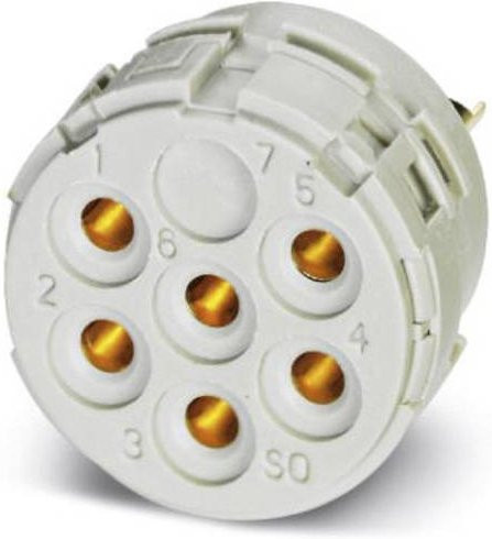 Phoenix Contact Kontakteinsatz 1599614 RC-12S2N120000 in Weiß, 10 Stück - Bild 1