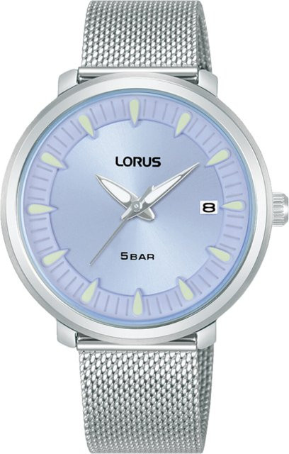 Lorus Armbanduhr, Quarz, Edelstahl, Lila, 36 mm, Damen - Bild 1