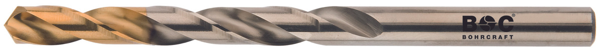 Bohrcraft Spibo DIN 338 HSS-G TiN-Point Typ N-TP PROFI PLUS Bohrer, 10,5 mm, Gold/Silber, 5er Pack - Bild 1
