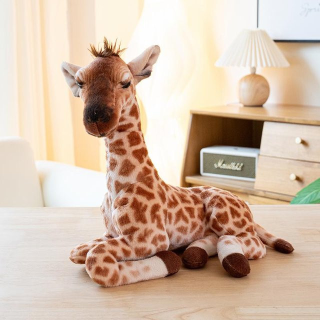 Linyi toy Giraffen Plüschtiere, beige, 25cm - Bild 1