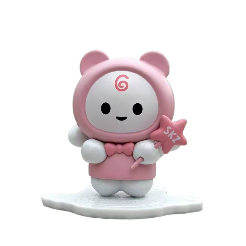 Bandai Stray Kids SKZOO, Einzelfigur, Kunststoff, Rosa / Pink - Bild 3