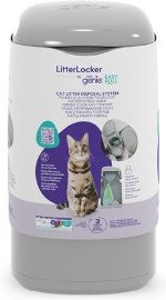 LitterLocker by Litter Genie EasyRoll Katzenstreu-Entsorgungseimer mit Odour-Filter und 3-Monats-Kassette - Bild 1