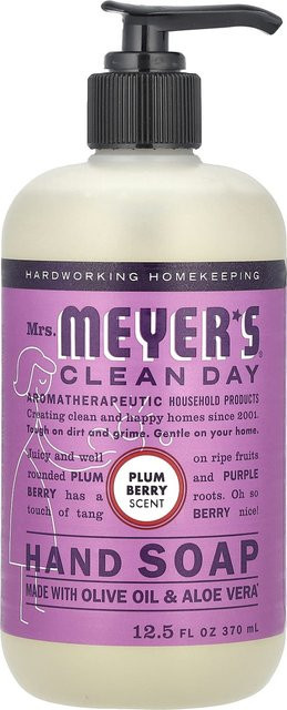 Frau. Meyers Clean Day Handseife, Aloe Vera, 370 ml - Bild 1