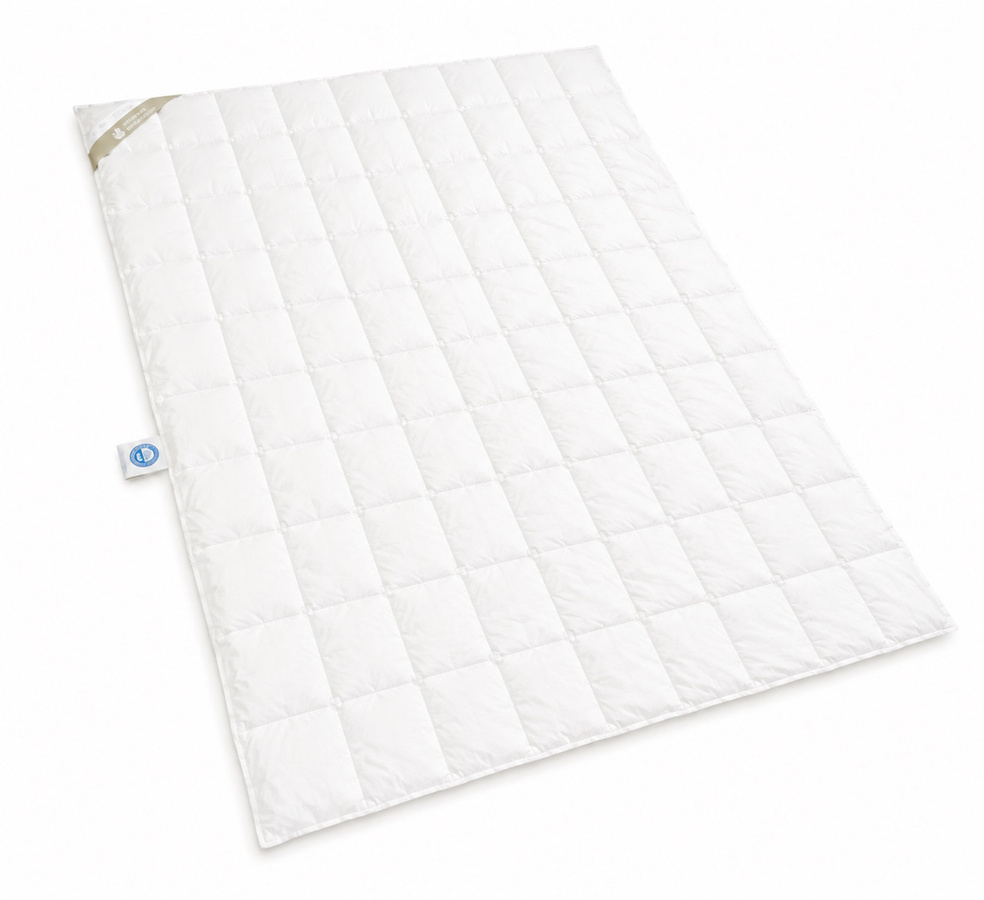 Sanders Premium Sommer Daunenbett 100% Daunen, Weiß, B/H: 155 x 220 cm - Bild 1