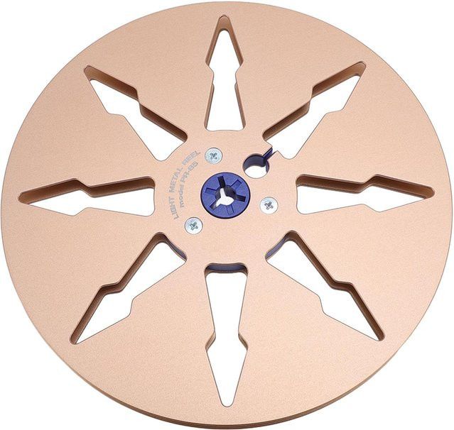 DIYelecs Tonbandspule 7 Zoll aus Aluminiumlegierung für ReVox Studer in Silber und Gold - Bild 1