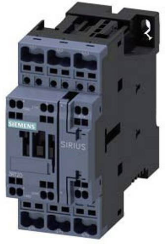Siemens Leistungsschütz 3RT2024-2BB40 mit 3 Schließern, 690 V/AC, grau - Bild 1