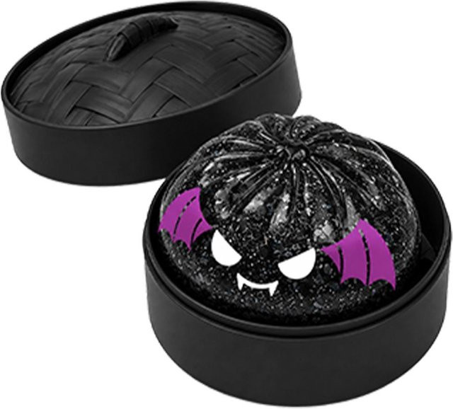 Glitzer Halloween Knödel Druckknödel Squishies, Stressabbau Fidget Spielzeug, black - Bild 1