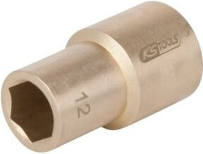 KS Tools BRONZEplus Stecknuss 1/2" 6-kant 5/8" aus Aluminium-Bronze in Gold - Bild 1