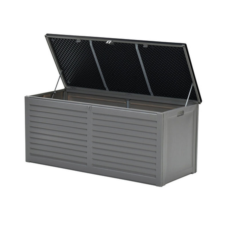 GARDEN IMPRESSIONS Kissenbox in Grau/Schwarz, B/H/T: 147 x 64,4 x 61 cm - Bild 3