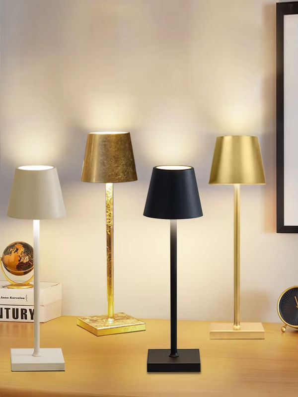 MeeToo Wiederaufladbare LED-Tischlampe mit Touch-Sensor und 3 Farbmodi für Schreibtisch und Nachttisch - Bild 6