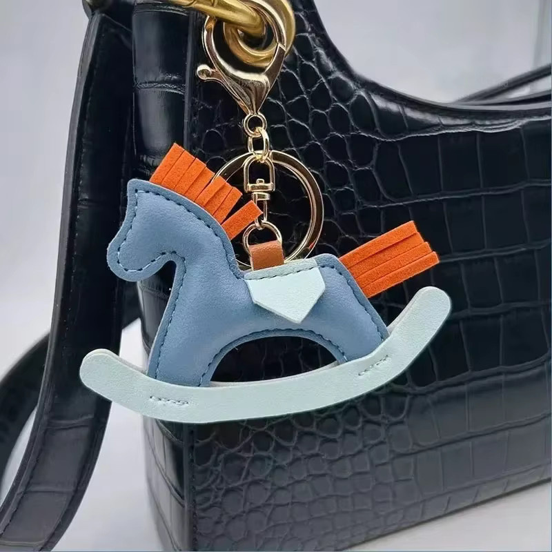 JPXB Taschenanhänger Leder, Schaukelpferd, Damen - Bild 2