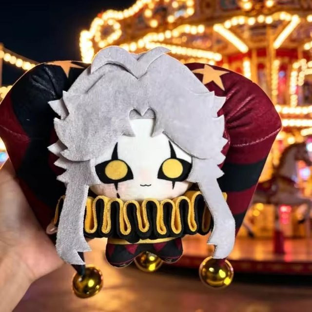 Yiran toy Pierrot Plüschtier, Plüschpuppe, 10cm, ab 14 Jahren - Bild 1