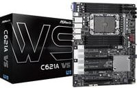 ASRock C621A WS Mainboard mit Socket 4189, DDR4 und SATA in Schwarz - Bild 1