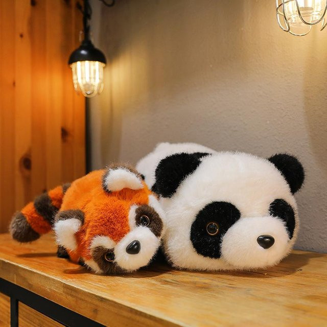 Joyful toys Roter Panda Party-Puppe, Plüschtier, Rot, Bunt / Mehrfarbig - Bild 1