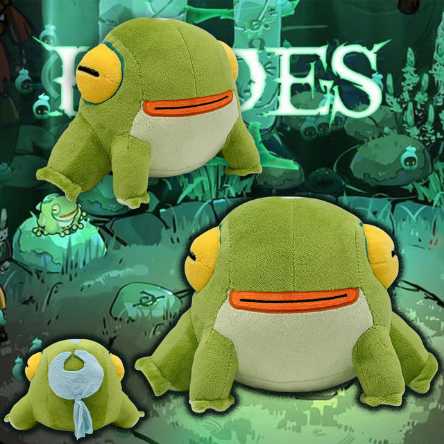 TreasuringU Hadess Frinos Plüschtier, grüner Frosch - Bild 1