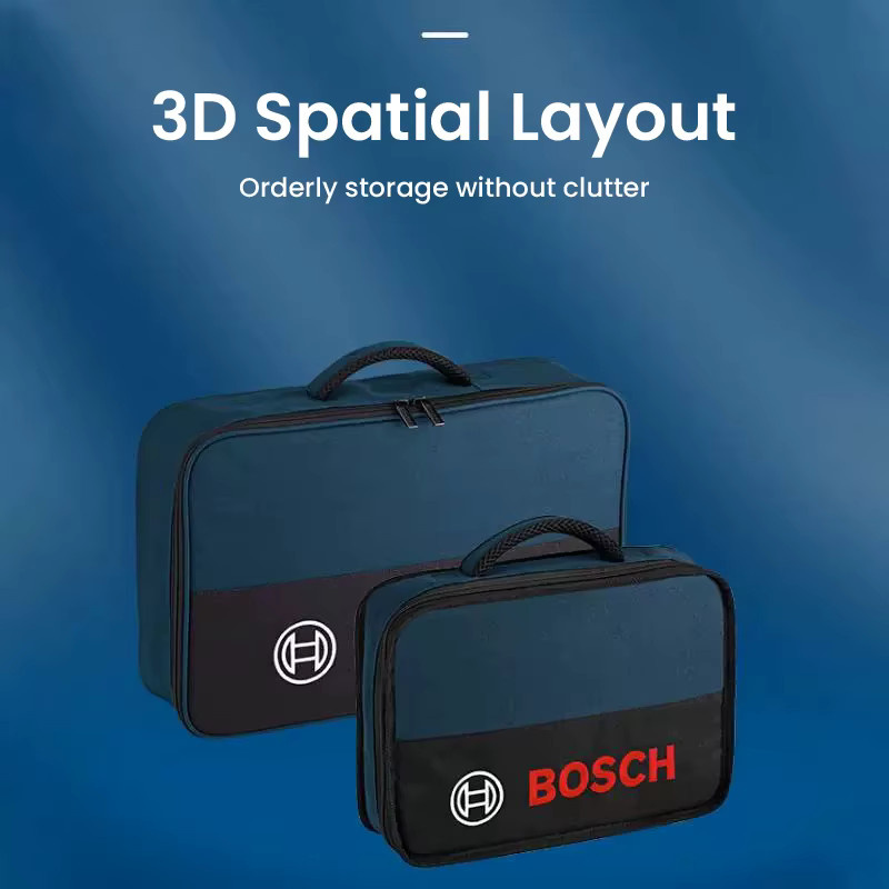 Bosch T-Bag Mini/S Canvas-Werkzeugtasche wasserdicht und verschleißfest B/T/H: 32,0 x 23,0 x 8,0 cm - Bild 4