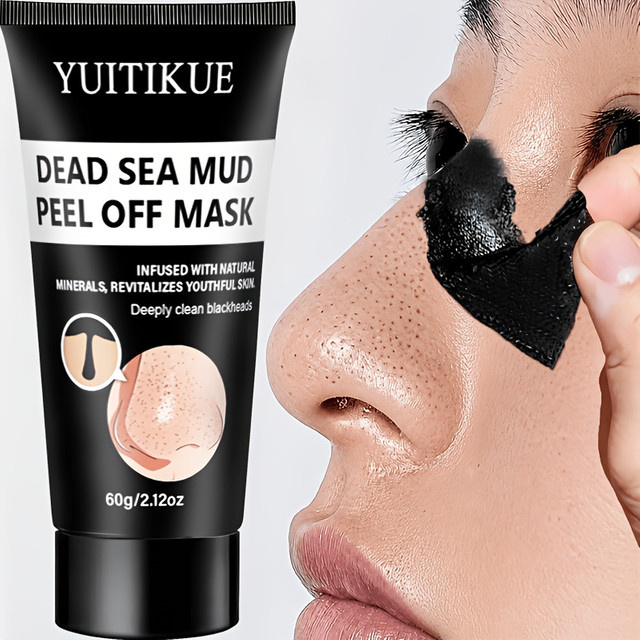 YUITIKUE Totes-Meer-Schlamm Peel-Off Maske, 60g, Unisex - Bild 1
