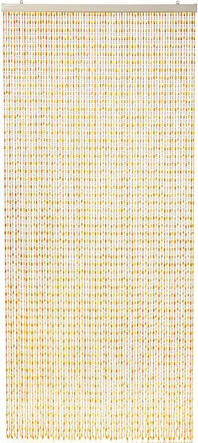 Kobolo Perlenvorhang Türvorhang in Orange mit 72 Strängen, B: 90 cm, H: 200 cm - Bild 1
