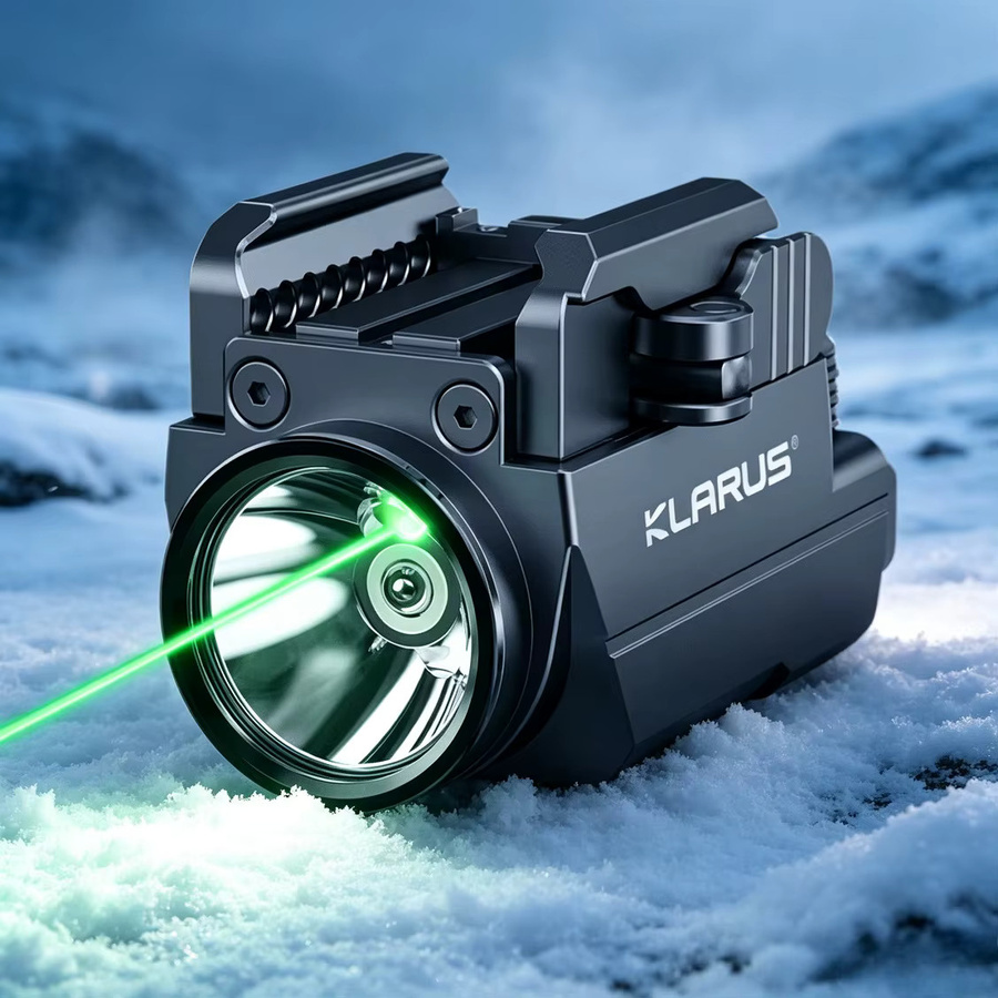 Klarus GL2 taktische 2-in-1 Taschenlampe und Laterne mit 1000 Lumen LED in Schwarz - Bild 2