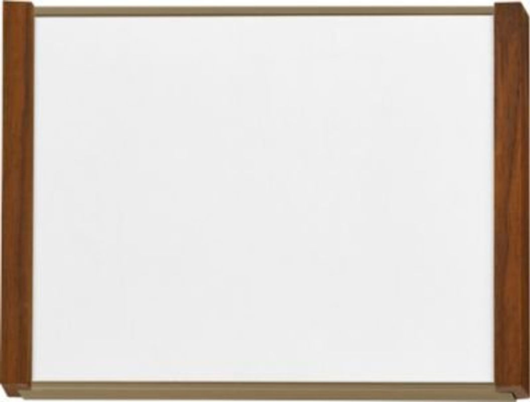 moedel Türschild LMH DIN A6 aus Aluminium in Bronze und Nussbaum mit Polyester-Abdeckung zur Klebemontage B: 15,95 cm x H: 10,55 cm - Bild 1