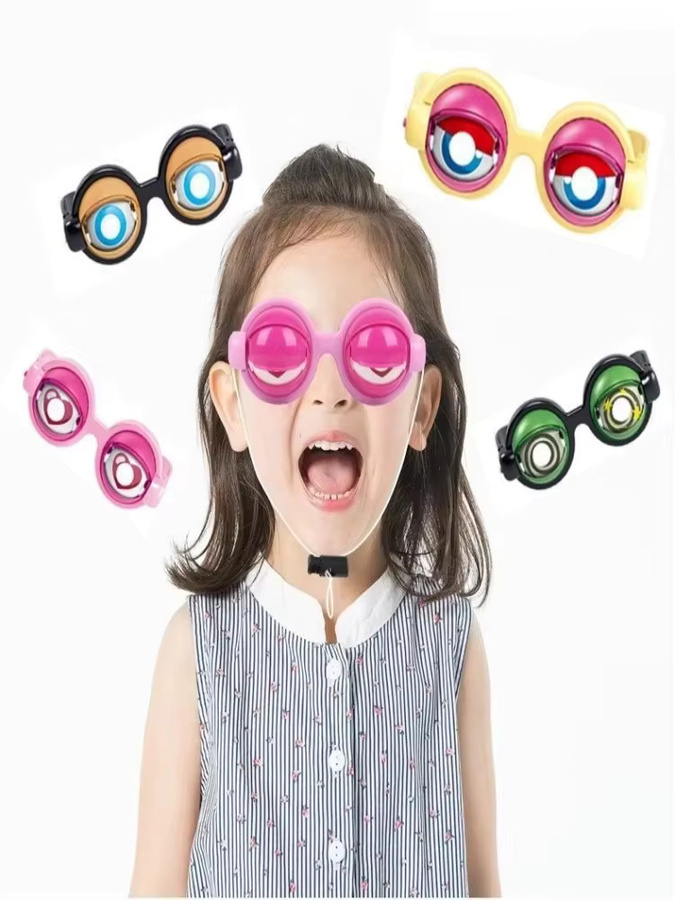 Lustige Große Augen Brille, Blinkende Requisiten, Zubehör - Bild 4