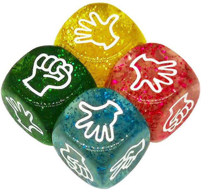 Binchi Outdoor Product Fingerguessing-Spielwürfel, 20 mm, ab 14 Jahre - Bild 1