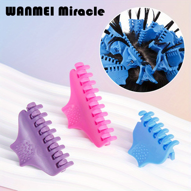 25 Stück Haar Styling Clips Set, Volumen Curling Rollen, Unisex - Bild 1