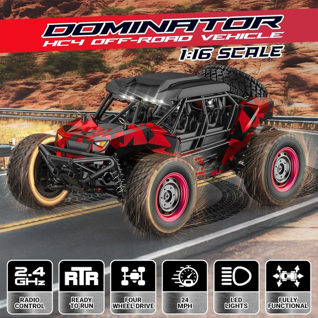WLtoys RC Auto, Offroad-Fahrzeug, 1:16, ab 14 Jahre - Bild 1