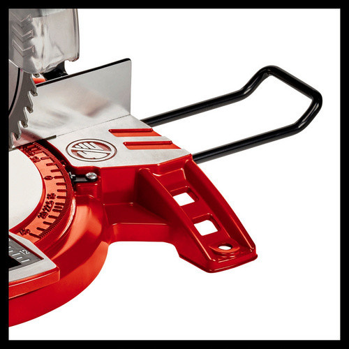 Einhell Kapp- und Gehrungssäge TC-MS 2112 in Rot/Schwarz mit 1400 W und 210 mm Sägeblattdurchmesser - Bild 2