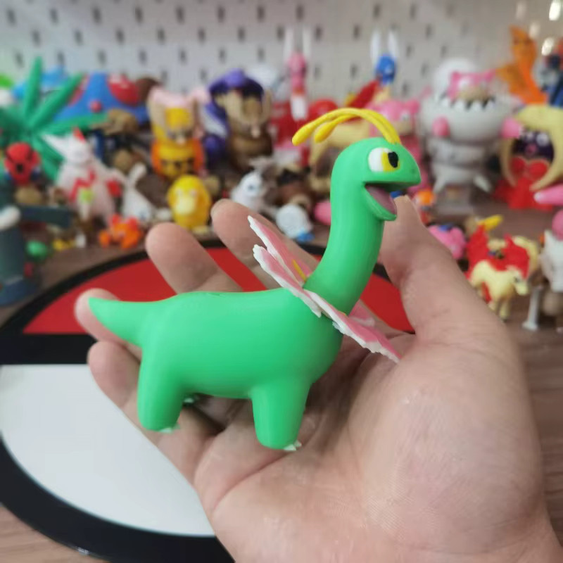 Bandai Pokémon Chikorita Meganium Bayleef Actionfigur, Maßstab 1:20 - Bild 2