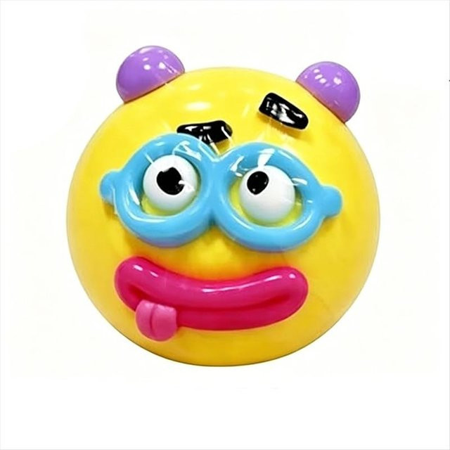 DIY Kawaii Emoticons Hundegesicht Tausch Squishy Knetspielzeug, bunter Ball - Bild 1