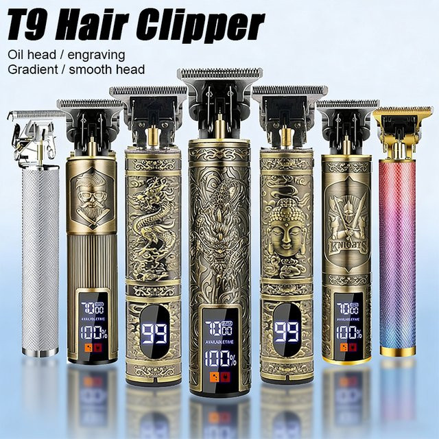 XMSJ Haarschneidemaschine Barttrimmer, Gold, Herren - Bild 1