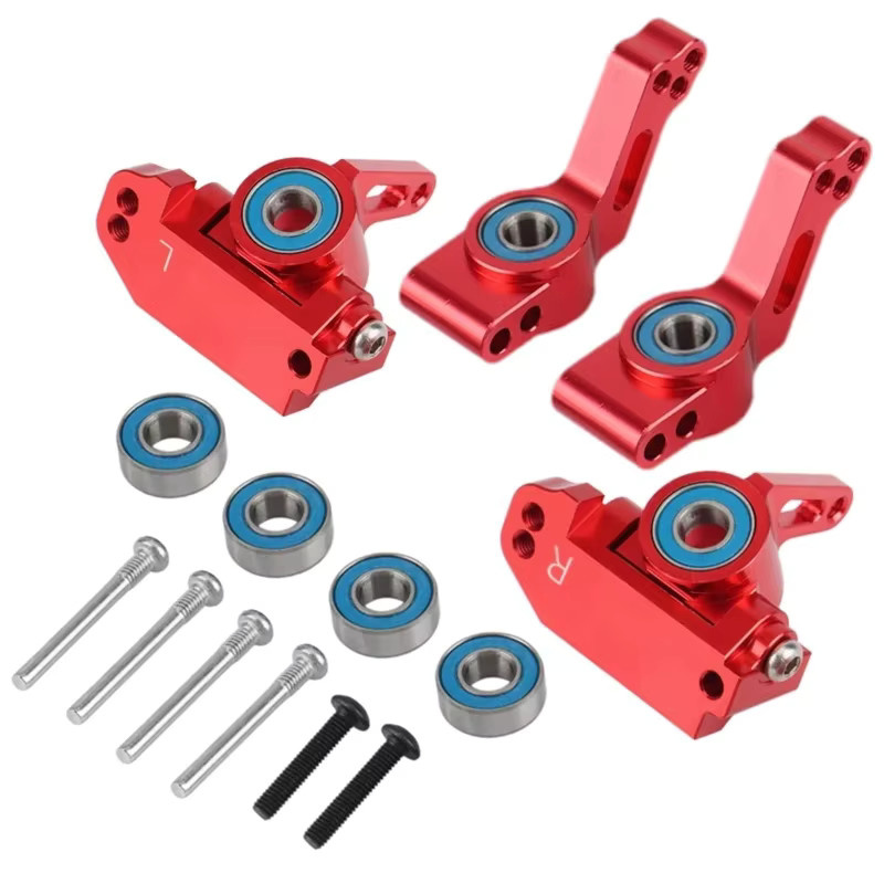 Traxxas Metall Front Caster Block Lenkblöcke Hintere Achse Träger Kit, Zubehör - Bild 2