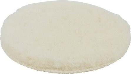 Wolfcraft Polierhaube aus weißer Lammwolle mit Durchmesser: 125 mm - Bild 1