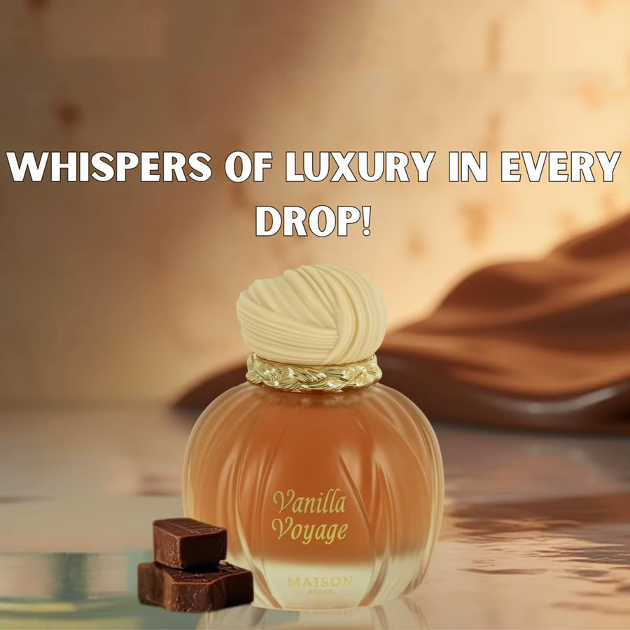 Maison Asrar Vanilla Voyage Eau de Parfum, 100 ml, Unisex, Vanille - Bild 4
