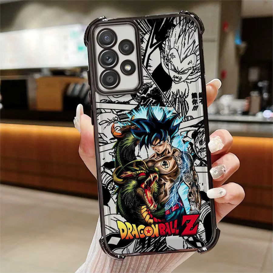 Weiche Handyhülle mit Cartoon Dragon Balls Design für Samsung Galaxy A25 A13 A52 A55 A15 A26 A24 A33 A35 A36 A21s A16 in Multicolour - Bild 2