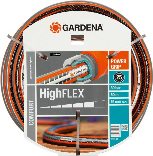 Gardena Gartenschlauch Comfort HighFlex 3/4 Zoll mit PowerGrip 50 m - Bild 1