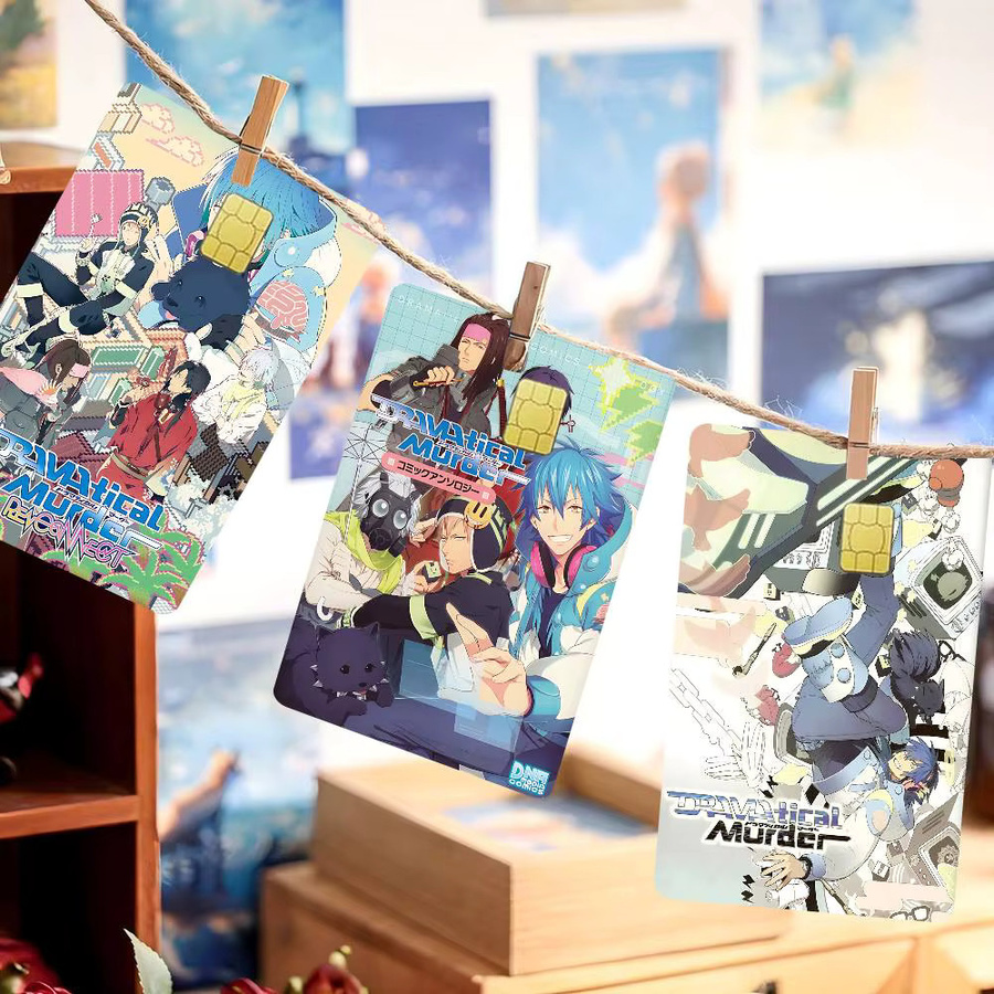 Wasserdichte Anime Aufkleber von Potdemiel für Bankkarten und Buspässe in Multicolor - Bild 2