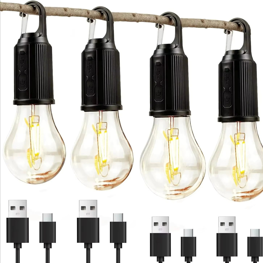 XIWANGFIRE Wiederaufladbare Kinder-Handlaterne mit warmweißem Licht in Schwarz und transparentem Design - Bild 4