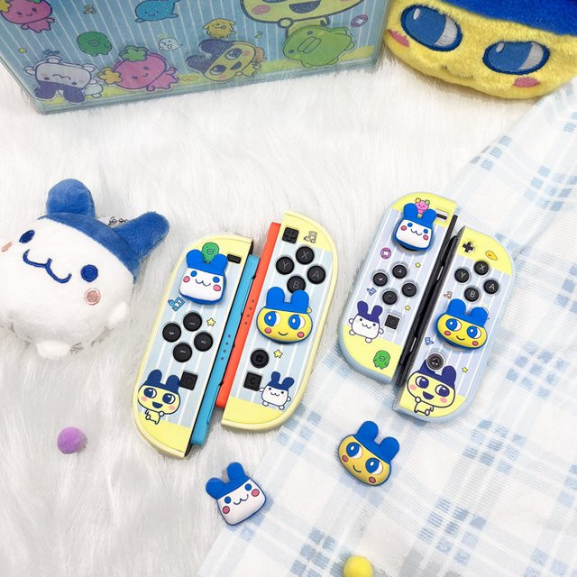 Stoßfeste Tamagotchi Schutzhülle für Nintendo Switch in Multicolour im koreanischen und japanischen Design - Bild 1