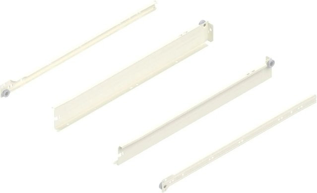 Blum Zarge Metabox N 320 Schraubversion Teilauszug Nennlänge 500 mm Cremeweiß - Bild 1