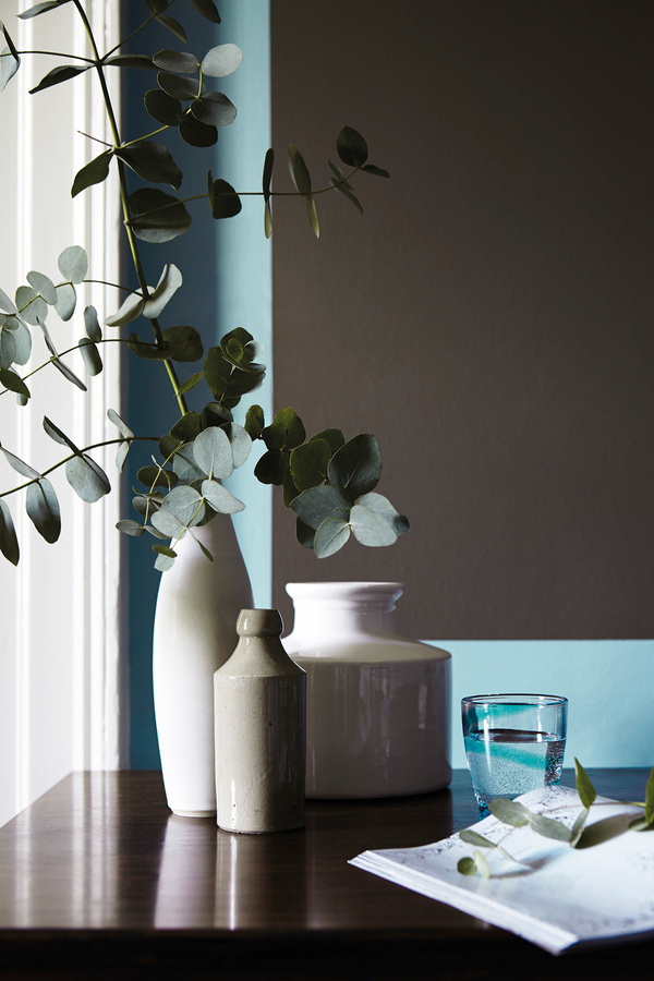 Little Greene Absolute Matt Emulsion Wandfarbe Sky Blue 103, Wasserbasierte Dispersion, 5 l - Bild 2