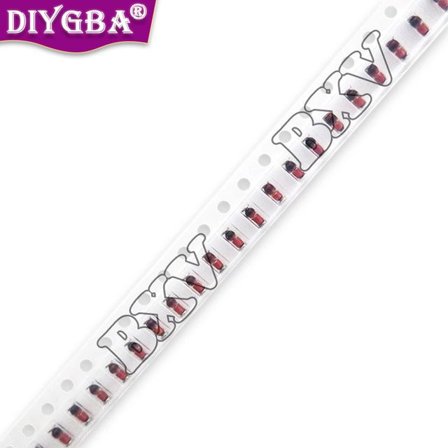 DIYGBA 100 Stück 1N4148 LL4148 SMD Schalt-Dioden für kleine Signale in Schwarz - Bild 1