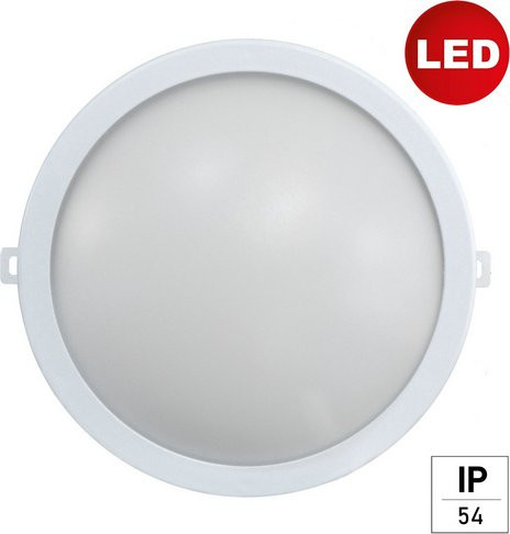 E2 LED Deckenleuchte in Weiß mit 15 W und IP54 Schutzklasse - Bild 1