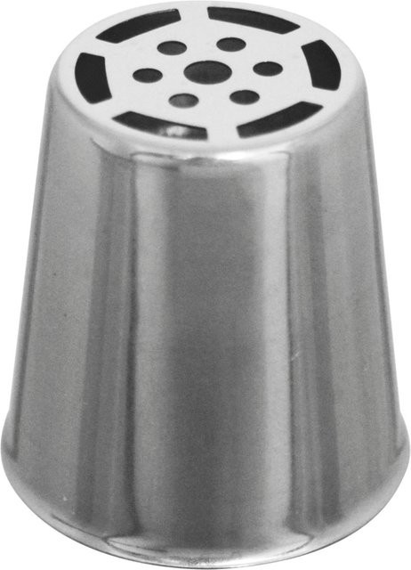 Schneider Tülle Tulpe aus Edelstahl in Silber, H: 4,2 cm, Ø: 2,5 cm - Bild 1