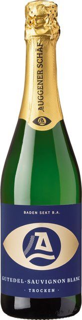Winzerkeller Auggener Schäf Sekt Gutedel, 2023, Markgräflerland, trocken, 0,75 l - Bild 1