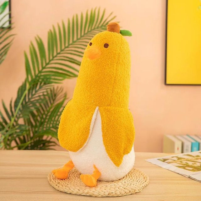 Kidsly Banana Duck Plüsch Spielzeug Kissen, Tiere, ab 14 Jahren - Bild 1