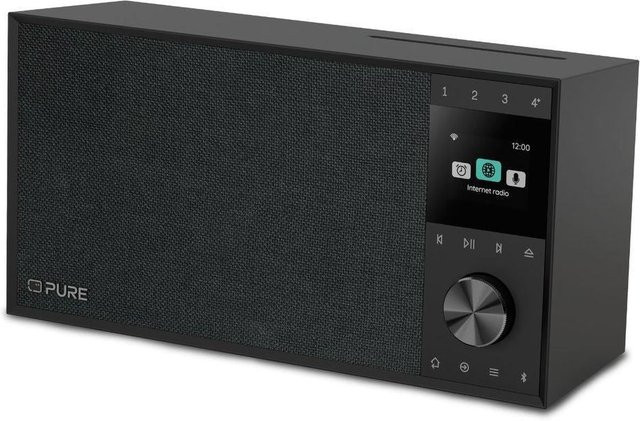 Evoke Home II Kompaktanlage Pure in Schwarz mit Bluetooth - Bild 1