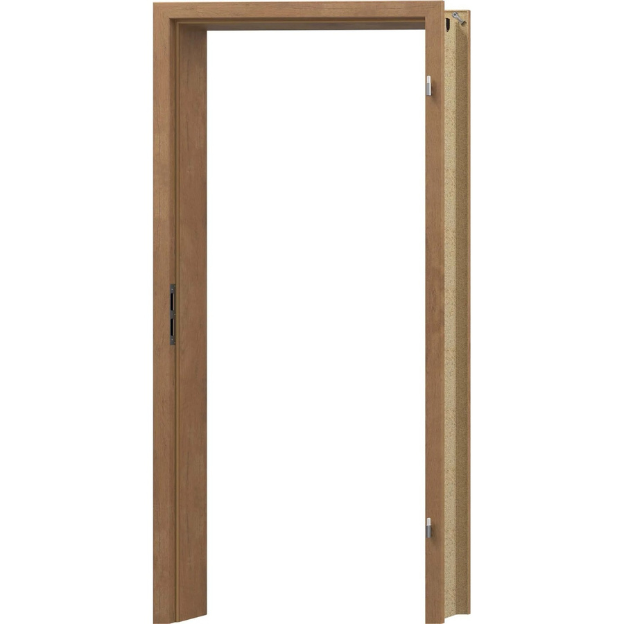 GetaDoor Türzarge CPL Eiche Ferox Braun, Anschlag Rechts, B/H/T: 86 x 198,5 x 14,5 cm - Bild 2